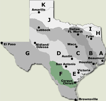 Nueces River and Corpus Christi Bays Area
